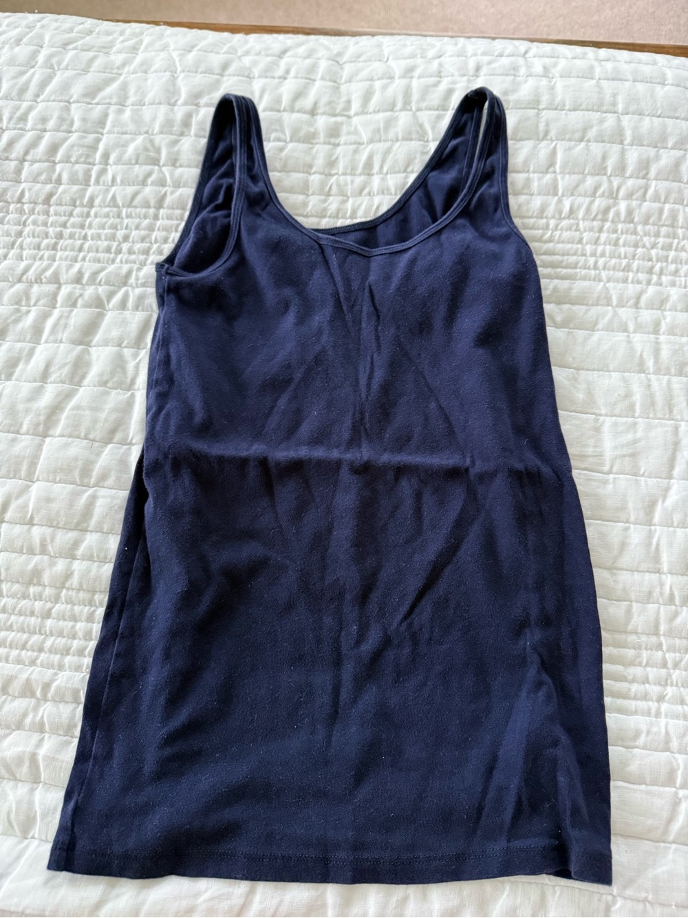 GAP Navy Scoop Neck Tank Top